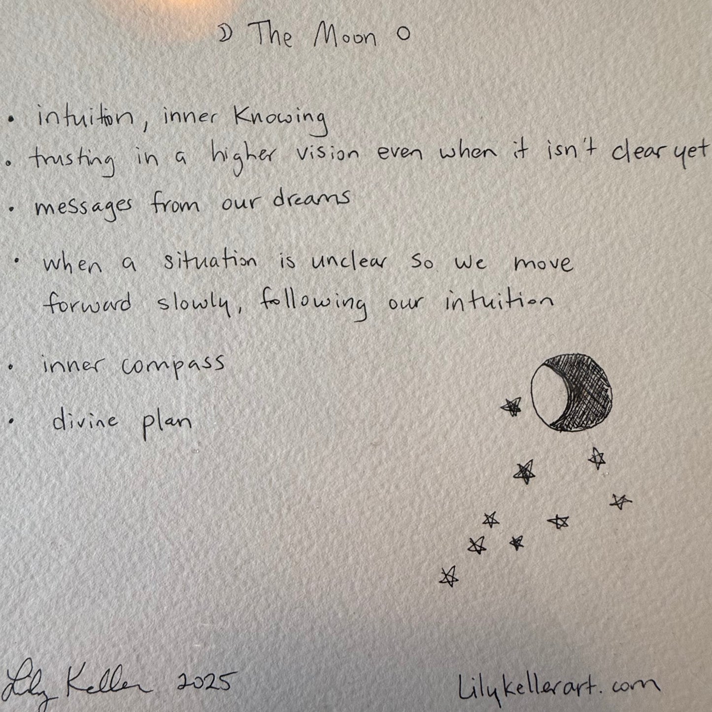 The Moon Card