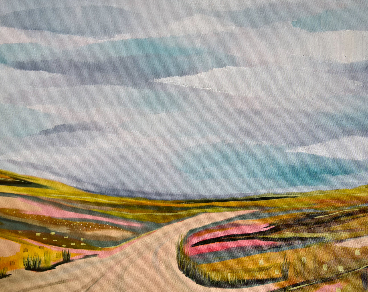 Dunes In Bloom