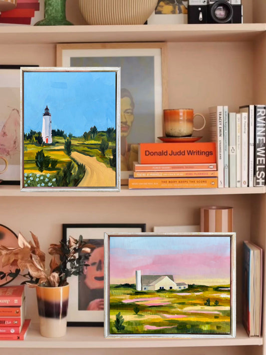 Neon Dunes by Lily Keller Art Gift