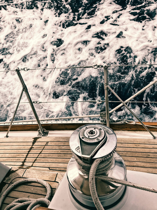 Teak, Line, and Winch